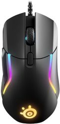 steelseries rival 5 wired rgb gaming black photo