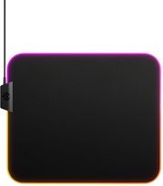 steelseries qck prism cloth gaming mouse pad medium 320mm rgb black photo steelseries qck prism cloth gaming mouse pad medium 320mm rgb black photo