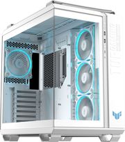 case asus tuf gaming gt502 horizon argb white mid tower tempered glass photo