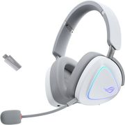 asus rog delta ii white aura sync rgb wireless gaming headset photo asus rog delta ii white aura sync rgb wireless gaming headset photo