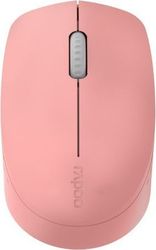 rapoo m100 silent multi mode wireless optical mouse silent pink photo