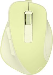 hama wm 500 wireless mouse ergonom 6 buttons w o click noise battery green photo