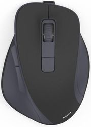 hama wm 500 wireless mouse ergonom 6 buttons w o click noise battery blk photo