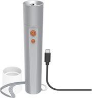 hama fl350 c led torch rechargeable aluminium 4 modes sos photo