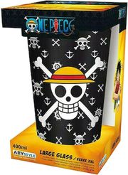 abysse one piece luffy large glass 400ml abyver167 photo