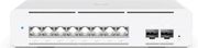 ubiquitiswitch unifi 8x10g rj45 2xsfp managed poe 155w 13 touchscreen photo