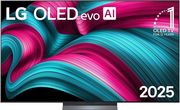tv lg oled77c51la 77 oled evo ai c5 4k uhd smart wifi model 2025 black photo