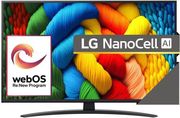 tv lg 43nano81a3a 43 nanocell ai 4k uhd smart wifi model 2025 black photo