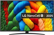 tv lg 50nano81a3a 50 nanocell ai 4k uhd smart wifi model 2025 black