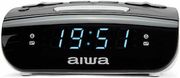 aiwa alarm clock with radio am fm black cr 09j photo