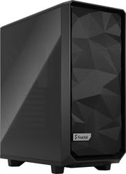 case fractal design meshify 2 compact dark tempered glass gaming midi tower photo