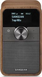 sangean ddr 8 vintage walnut dab fm rds bluetooth wooden cabinet radio photo