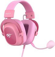 havit h2002d headset wired gaming pink photo