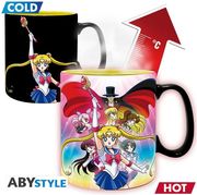 abysse sailor moon sailor moon group heat change mug 460ml