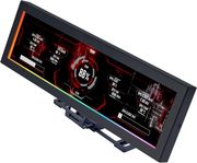 lian li 88 universal screen black for any pc argb frame display panel lcd mini monitor photo