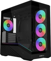 mini micro atx case lian li vector v100 mini black 4 x 120mm argb led rgb strip temperedglass photo