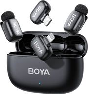 boya mini 2 lightning type c 24ghz 2mic wireless ai anc mic w charging box mono stereo safety photo boya mini 2 lightning type c 24ghz 2mic wireless ai anc mic w charging box mono stereo safety photo