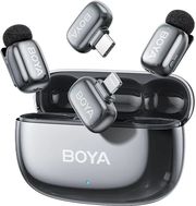 boya mini 2 lightning type c space grey 24ghz 2mic wireless ai anc mic w charging box photo boya mini 2 lightning type c space grey 24ghz 2mic wireless ai anc mic w charging box photo