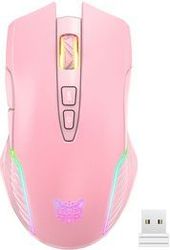 onikuma cw905 pink wireless gaming mouse 24g photo