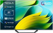 tv tesla q50e655gus 50 qled 4k ultra hd smart wifi google tv photo