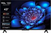 tv tcl 43p69k 43 ultra hd 4k smart wifi google tv 2025 black photo