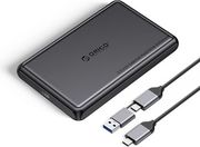 enclosure hdd ssd orico ddl25 c3 for sata 25inch usb c black photo