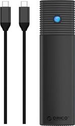 enclosure ssd orico pwm2 for sata m2 ngff black photo