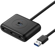 ugreen usb hub cr113 4 x usb a 30 05m black photo ugreen usb hub cr113 4 x usb a 30 05m black photo
