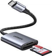 ugreen type c card reader cm401 sd microsd grey photo