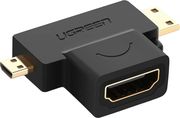 ugreen hd129 video adapter minihdmi microhdmi to hdmi 1080p black photo ugreen hd129 video adapter minihdmi microhdmi to hdmi 1080p black photo