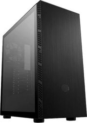 case coolermaster masterbox mb600l v2 tg gaming midi tower black photo