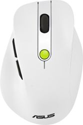 asus md105 wireless mouse 2400dpi dual mode wireless 24 ghz bluetooth volt green photo