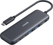 anker type c hub 332 2x usb a 2x type c 1x hdmi grey a8355h11 photo