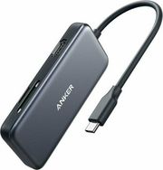 anker type c hub 2x usb a 30 1x hdmi 1x sd 1x microsd black a8334ha1 photo