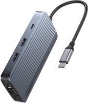 anker type c hub 3x usb a 30 2x type c 2x hdmi 1x vga grey a83790a2 photo