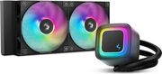 deepcool le240 v2 all in one liquid cooler 12cm black photo