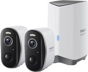 baseus n1 wi fi 2k ip67 home security camera outdoor 2xpack white photo