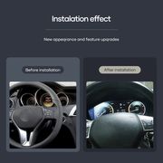 diq ddd 985 dc 123in digital cluster for mercedes c class w204 mod 2011 2014 with ntg 45 photo