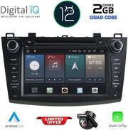 digital iq x402 cpa 8 dvd multimedia system for mazda 3 mod 2009 2014 photo