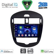Digital IQ Bxc 3470_Cpaa Clima (9INC) Multimedia Tablet For Nissan Pulsar Mod. 2014-2020
