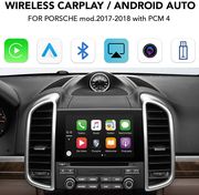 diq pr 012w cpa wireless cplay anauto box with 2 camera in for porsche mod 2017 2018 with pcm 4 photo