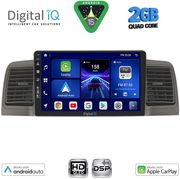 Digital IQ Bxc 3712GR_Cpaa (9INC) Multimedia Tablet For Toyota Corolla Mod. 2001-2006 (Grey)