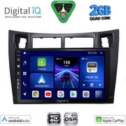 Digital IQ Bxc 3736BL_Cpaa (9INC) Multimedia Tablet For Toyota Yaris Mod. 2006-2011 (Black)