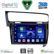 Digital IQ Bxc 3747BL_Cpaa (10INC) Multimedia Tablet For Vw Golf 7 Mod. 2013-2020