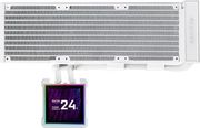 lian li hydroshift ii lcd s 360n white fanless aio cpu cooler 34 screen 1851 1700 am5 am4 photo lian li hydroshift ii lcd s 360n white fanless aio cpu cooler 34 screen 1851 1700 am5 am4 photo