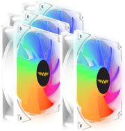 armaggeddon durable silent fan argb kit 6000 pro pack white kit6000w