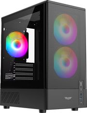 armagg micro atx case with 3x argb fans type c deepfreeze duplex 2 argb c bl df duplex2 c argb b