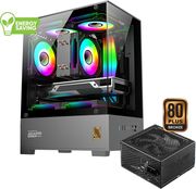 armaggeddon pc case with psu aqiaron nemo black aquaron nemo b