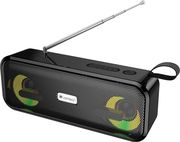 lamtech portable bt fm radio speaker 10w black lam980787 photo