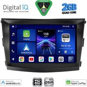 digital iq bxc 3658 cpaa 9inc multimedia tablet for ssangyong tivoli mod 2016 2024 photo